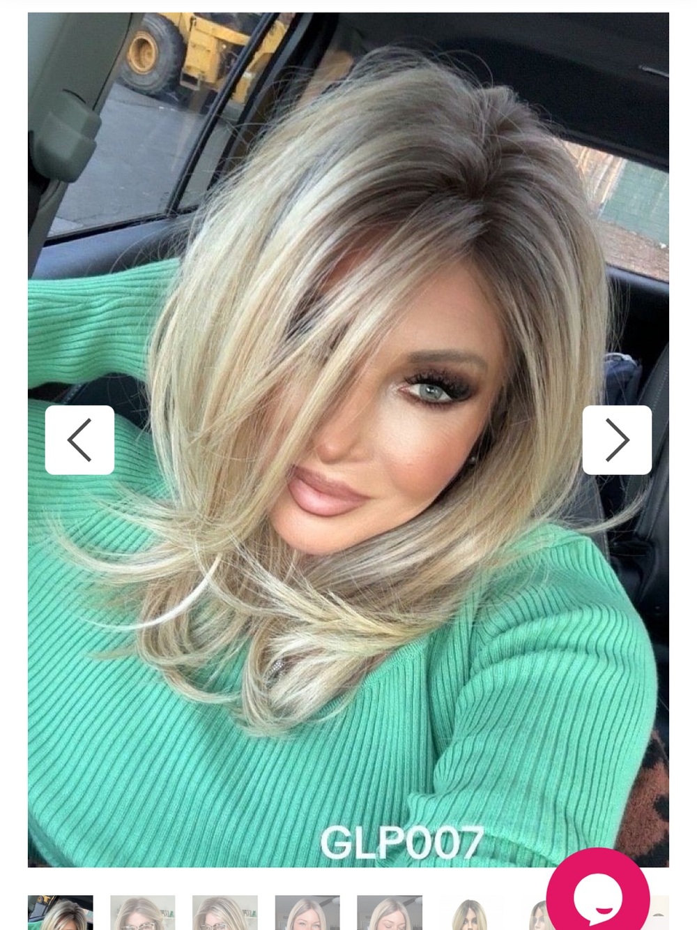 Blonde Layered Women's Wig - GLP007